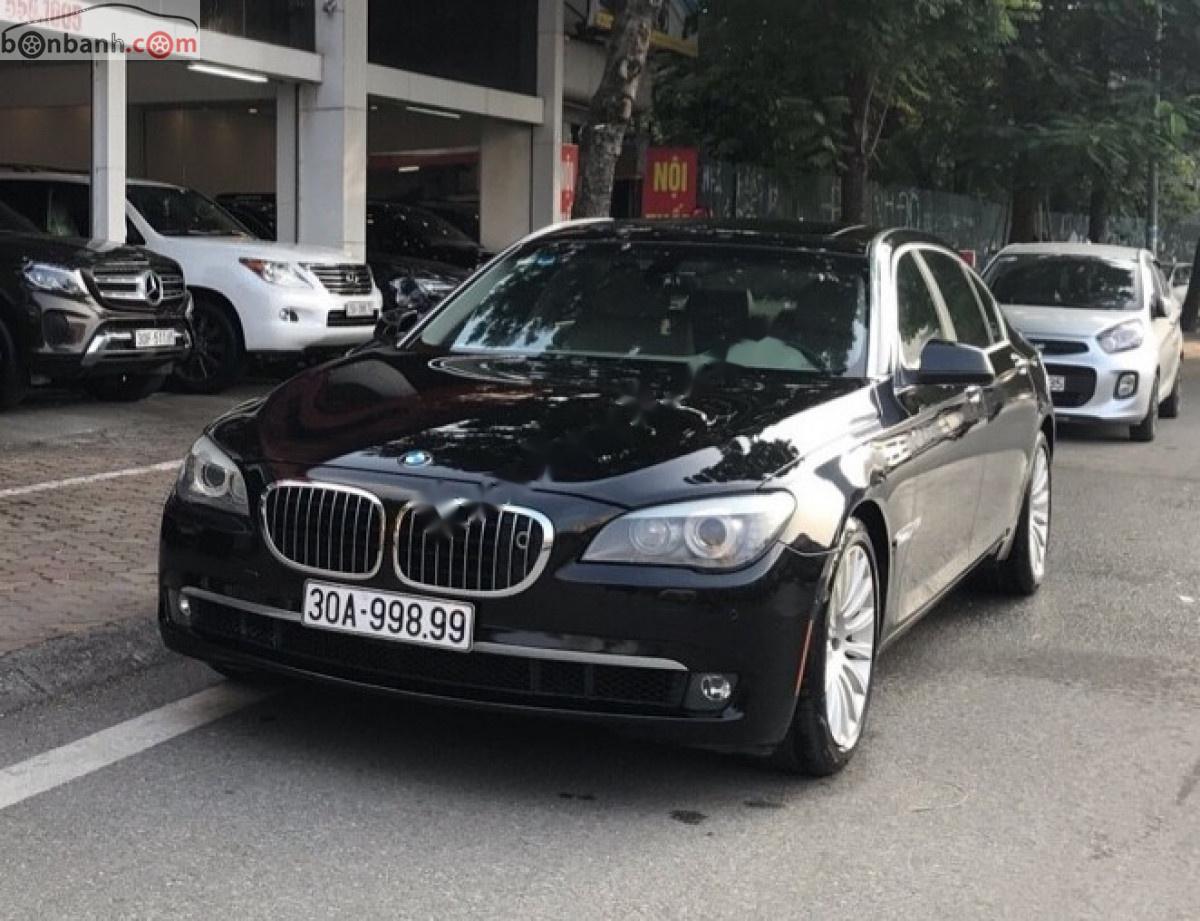 BMW 7 Series 2009 - Bán BMW 750Li năm 2009, màu đen, nhập khẩu nguyên chiếc