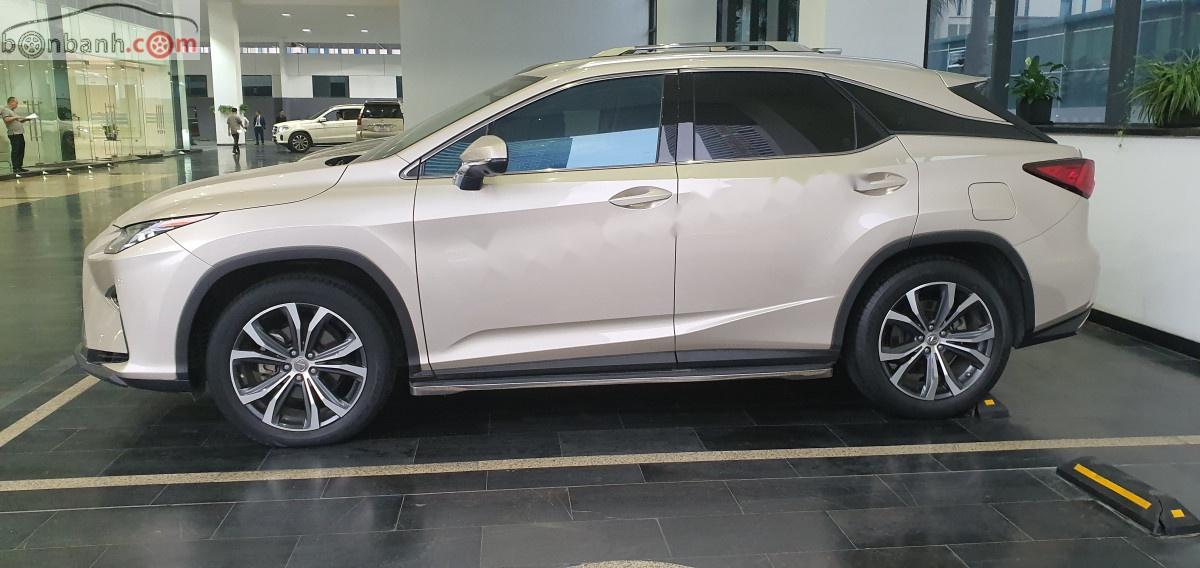 Lexus RX   2016 - Bán Lexus RX 350 đời 2016, màu vàng, nhập khẩu  