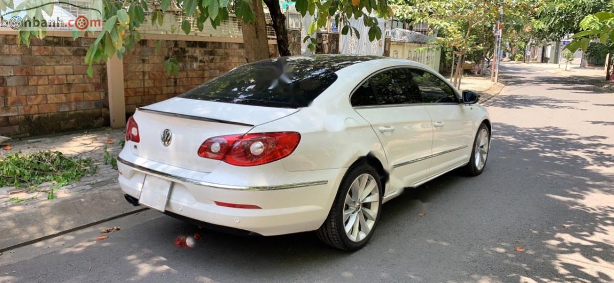 Volkswagen Passat CC   2010 - Bán Volkswagen Passat CC 2.0 AT 2010, màu trắng, xe nhập 