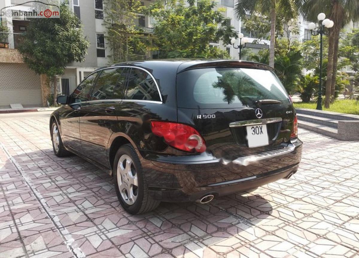 Mercedes-Benz R class   2008 - Bán Mercedes R500 4Matic sản xuất năm 2008, màu đen, nhập khẩu 