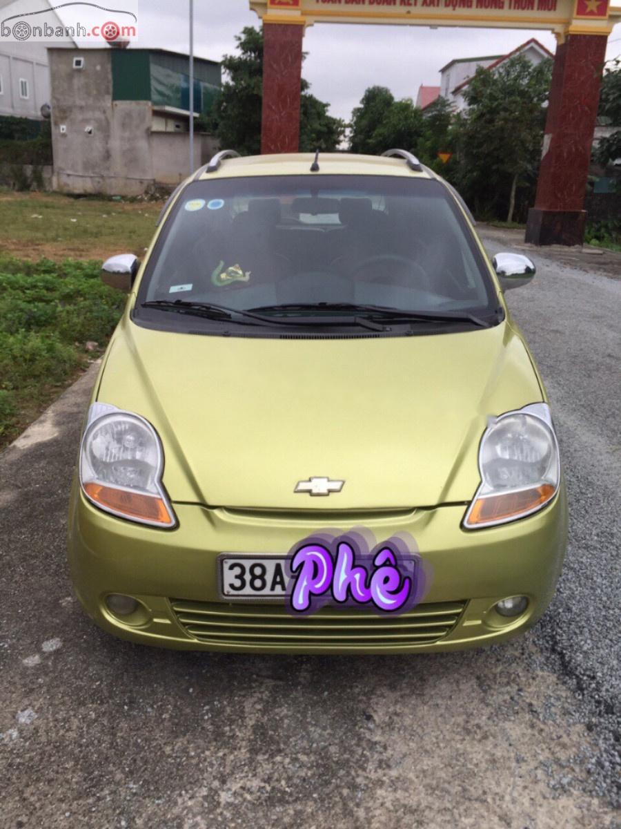 Chevrolet Spark 2009 - Bán Chevrolet Spark LT 0.8 MT đời 2009, màu vàng, số sàn