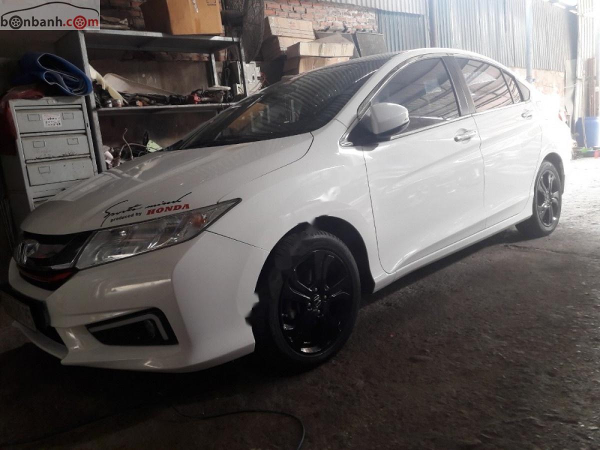Honda City   2014 - Cần bán xe cũ Honda City CVT năm 2014, màu trắng