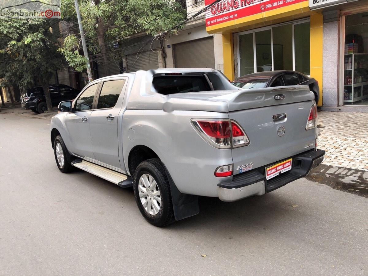 Mazda BT 50 2015 - Bán xe cũ Mazda BT 50 đời 2015, màu bạc