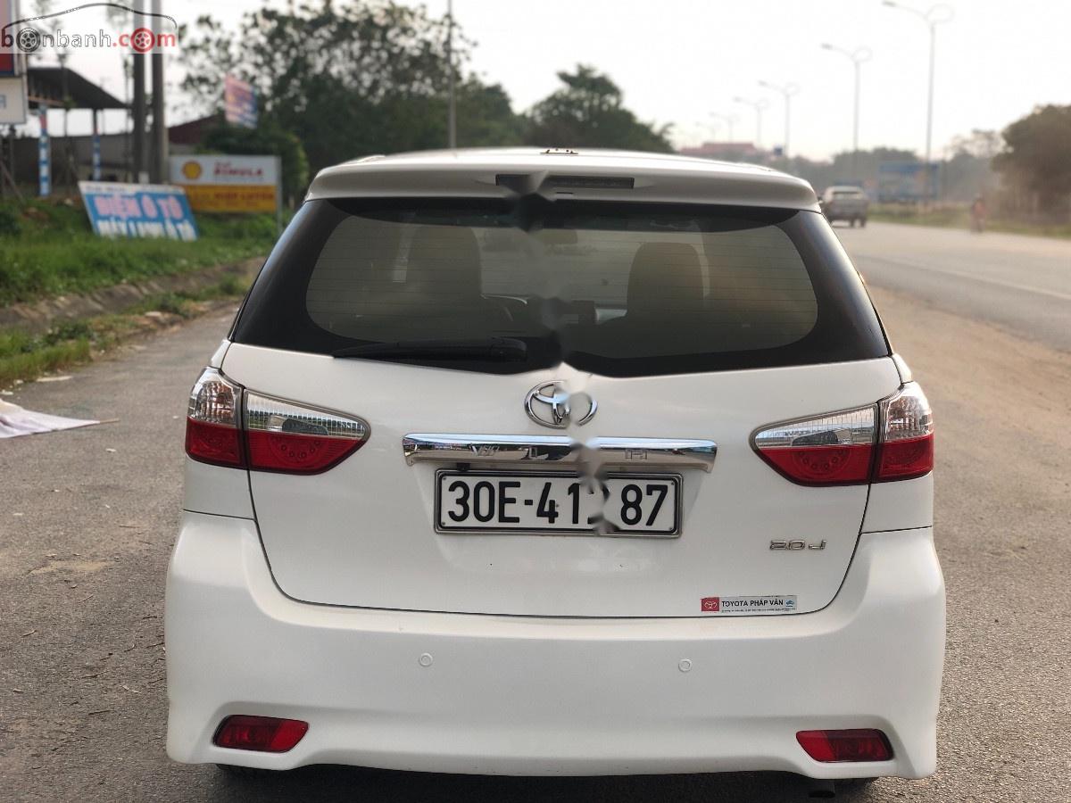 Toyota Wish 2011 - Cần bán Toyota Wish sản xuất 2011, màu trắng, nhập khẩu  