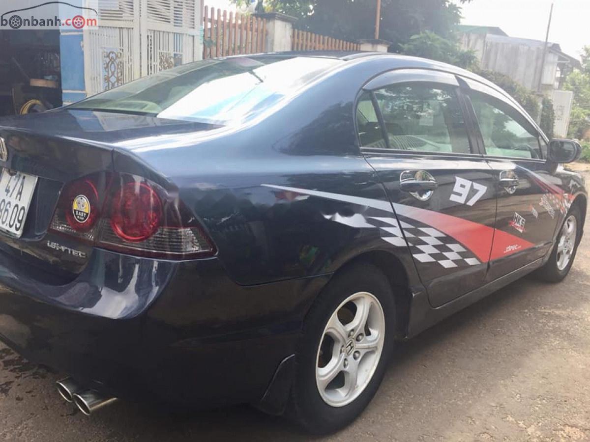 Honda Civic 2007 - Bán xe cũ Honda Civic đời 2007, màu xanh lam