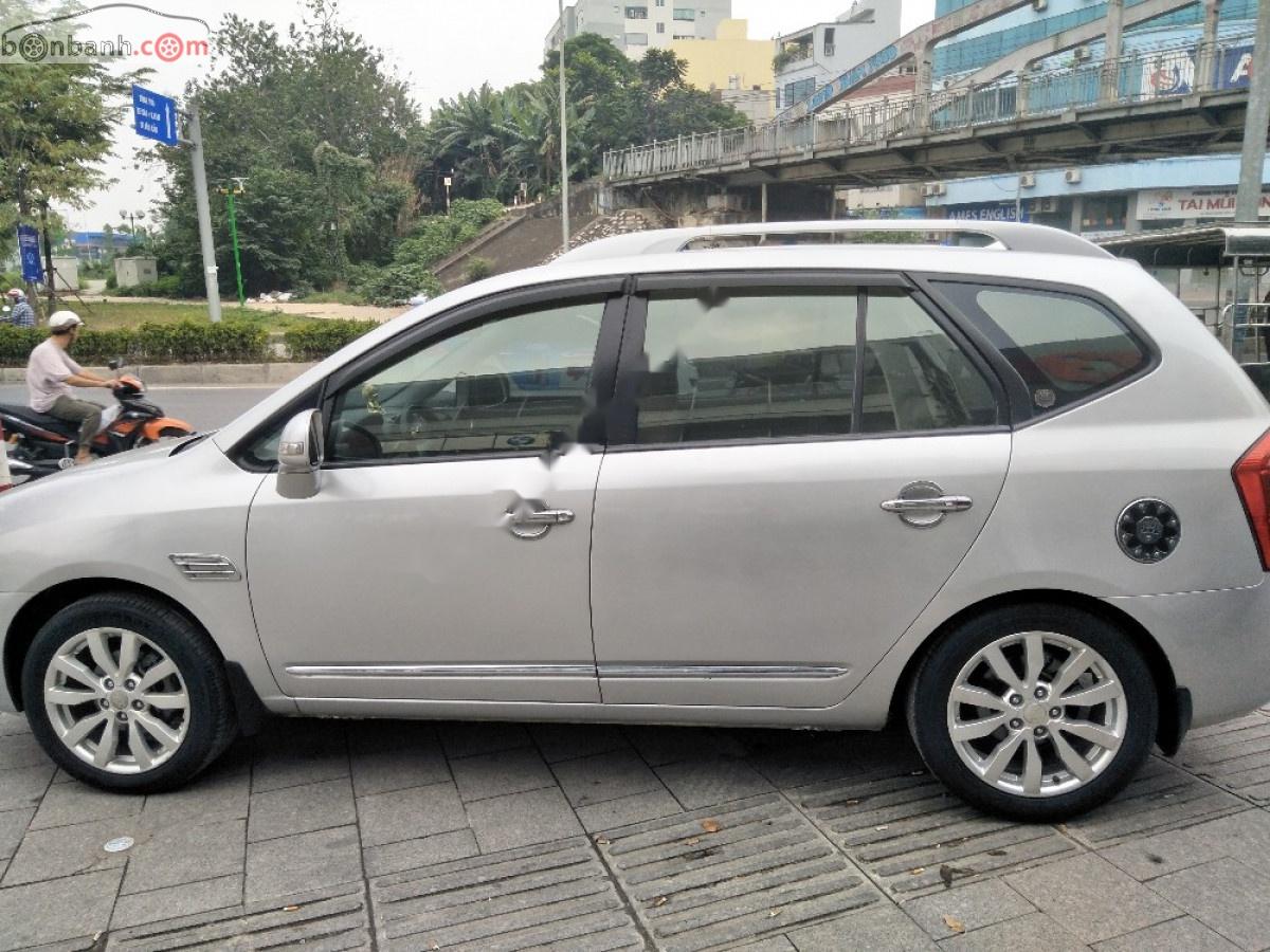 Kia Carens   2011 - Bán ô tô Kia Carens SXAT năm 2011, màu bạc, số tự động