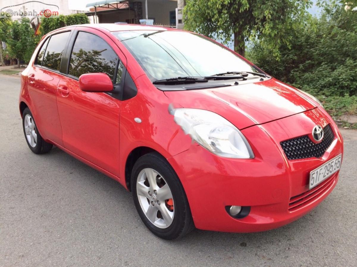 Toyota Yaris 2007 - Bán Toyota Yaris sản xuất 2007, màu đỏ, xe nhập số tự động giá cả hợp lý