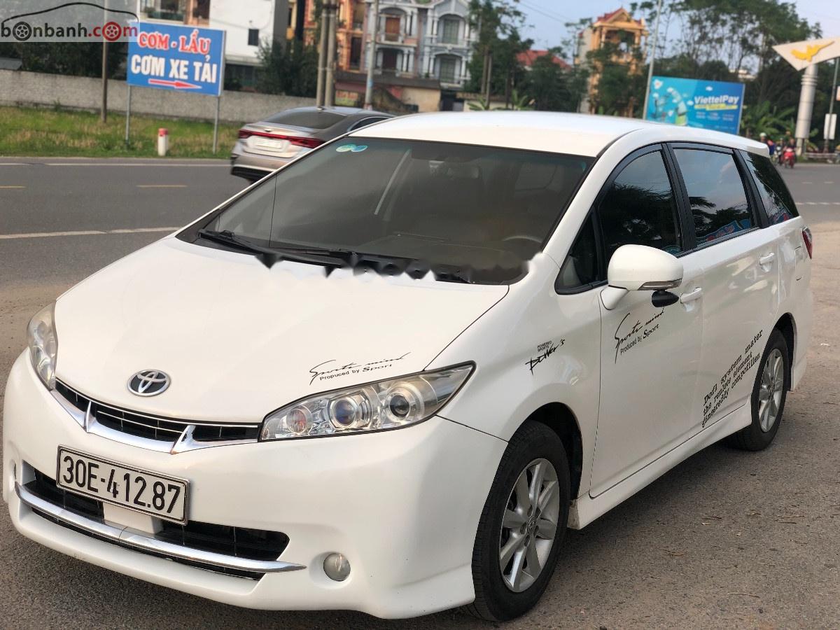 Toyota Wish 2011 - Cần bán Toyota Wish sản xuất 2011, màu trắng, nhập khẩu  