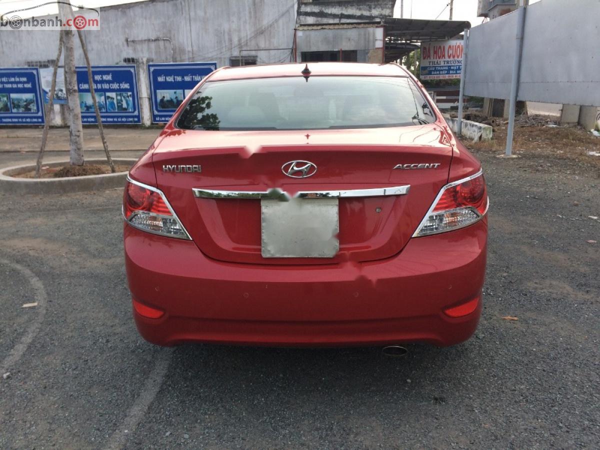 Hyundai Accent 2011 - Bán Hyundai Accent năm 2011, màu đỏ chính chủ, giá tốt