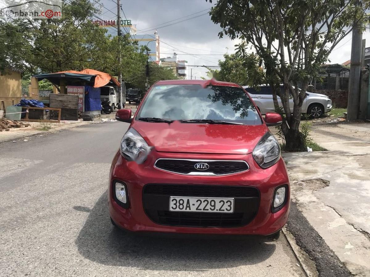 Kia Morning   2019 - Bán Kia Morning AT sản xuất năm 2019, màu đỏ, chính chủ, giá tốt