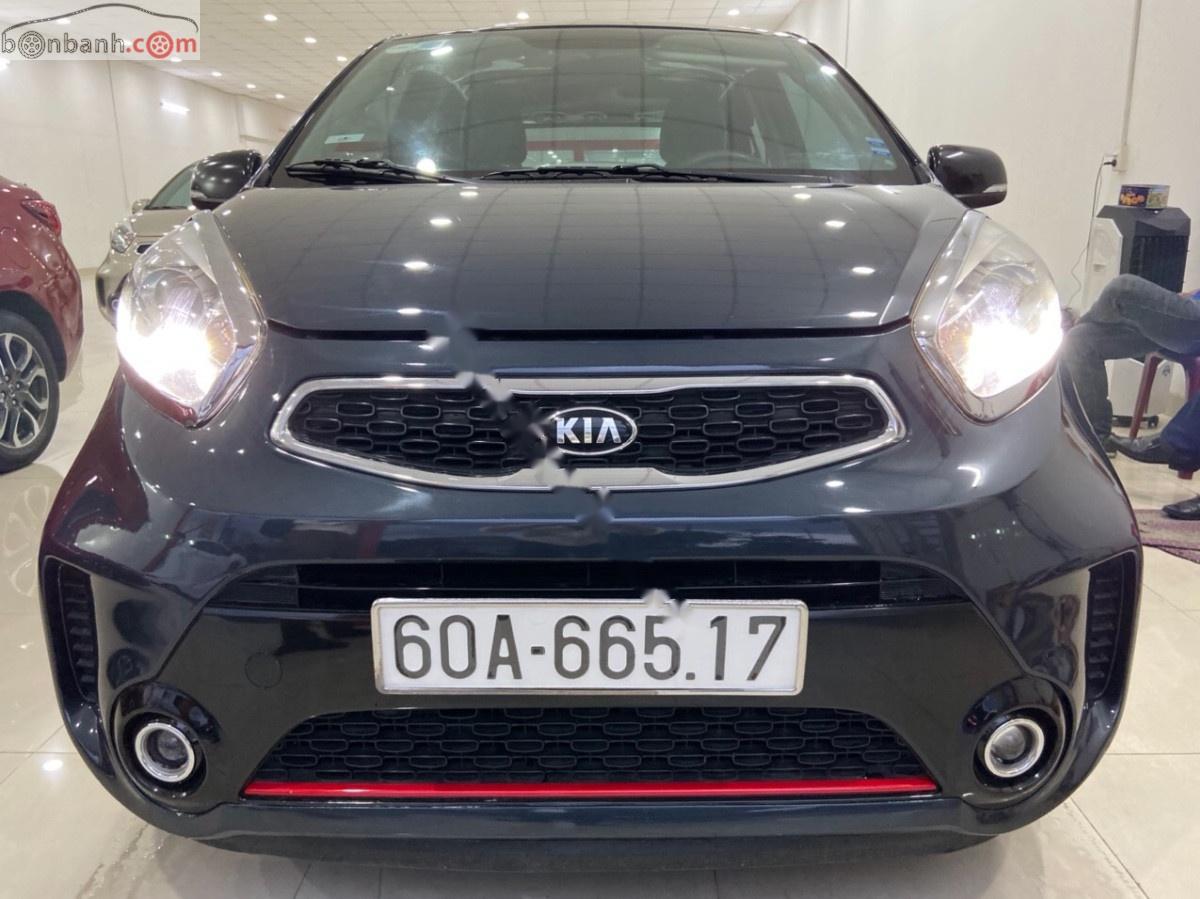 Kia Morning 2017 - Bán xe Kia Morning năm sản xuất 2017, màu xanh lam, 345tr