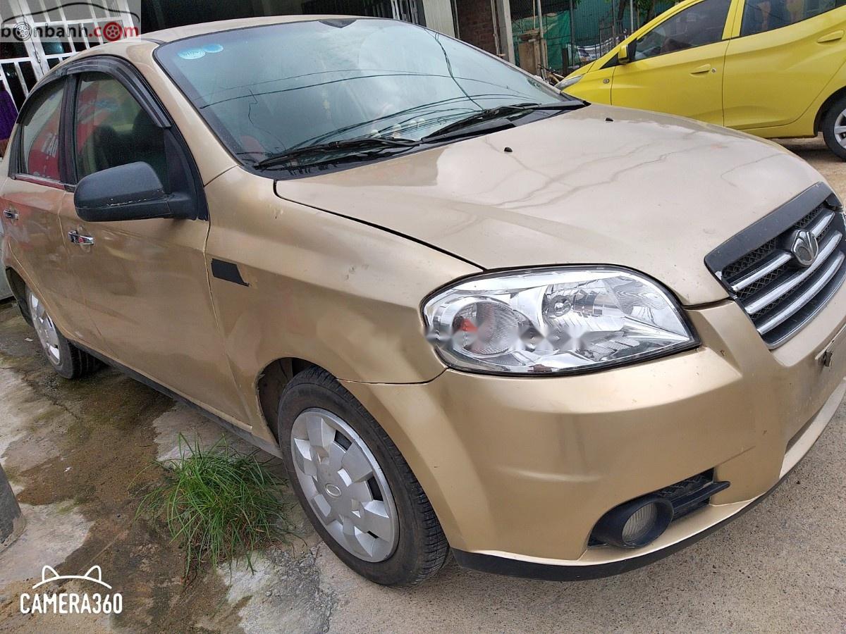 Daewoo Gentra   2008 - Bán xe Daewoo Gentra 1.5 MT đời 2008, màu vàng, chính chủ