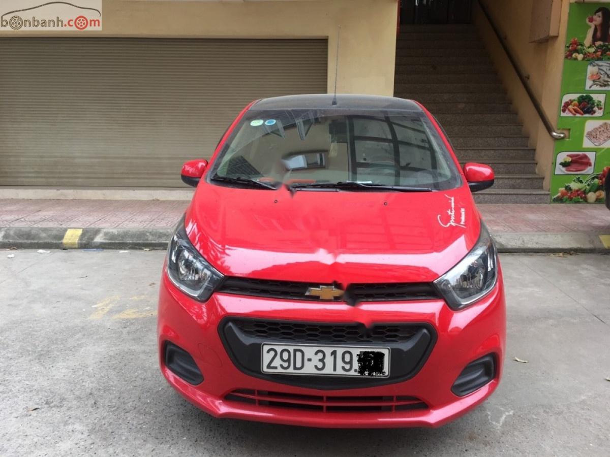 Chevrolet Spark Duo Van 1.2 MT 2018 - Bán Chevrolet Spark Duo Van 1.2 MT năm 2018, màu đỏ ít sử dụng