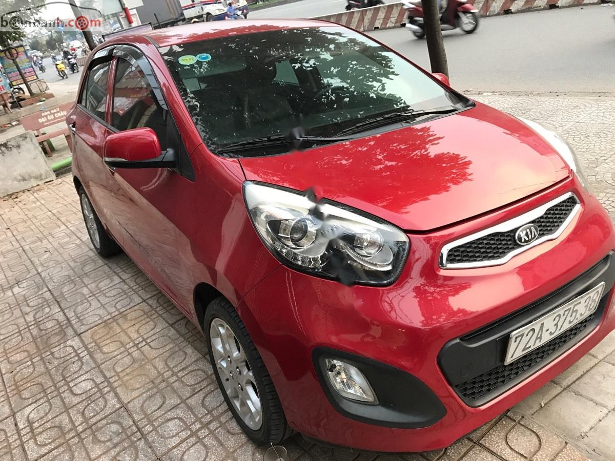 Kia Picanto   2013 - Bán Kia Picanto 1.25 AT đời 2013, màu đỏ, 288tr