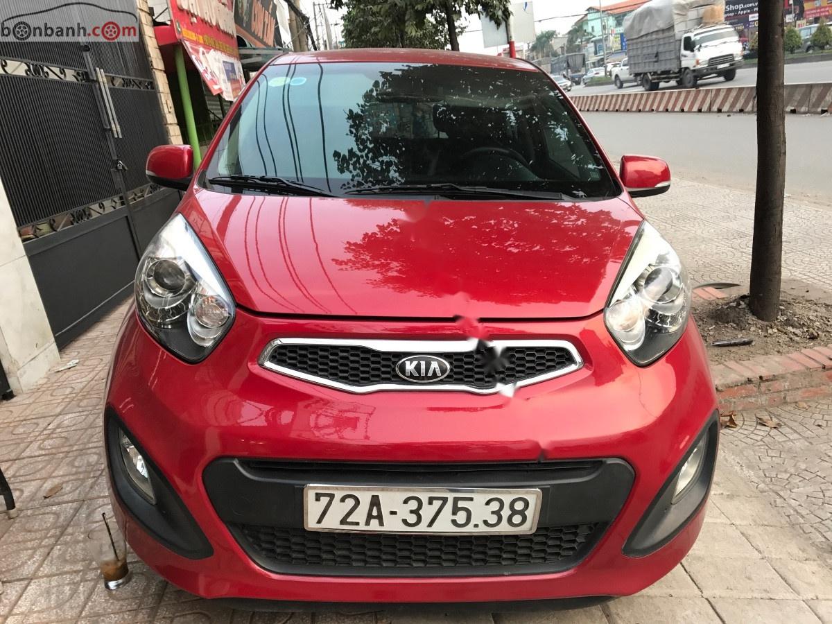 Kia Picanto   2013 - Bán Kia Picanto 1.25 AT đời 2013, màu đỏ, 288tr