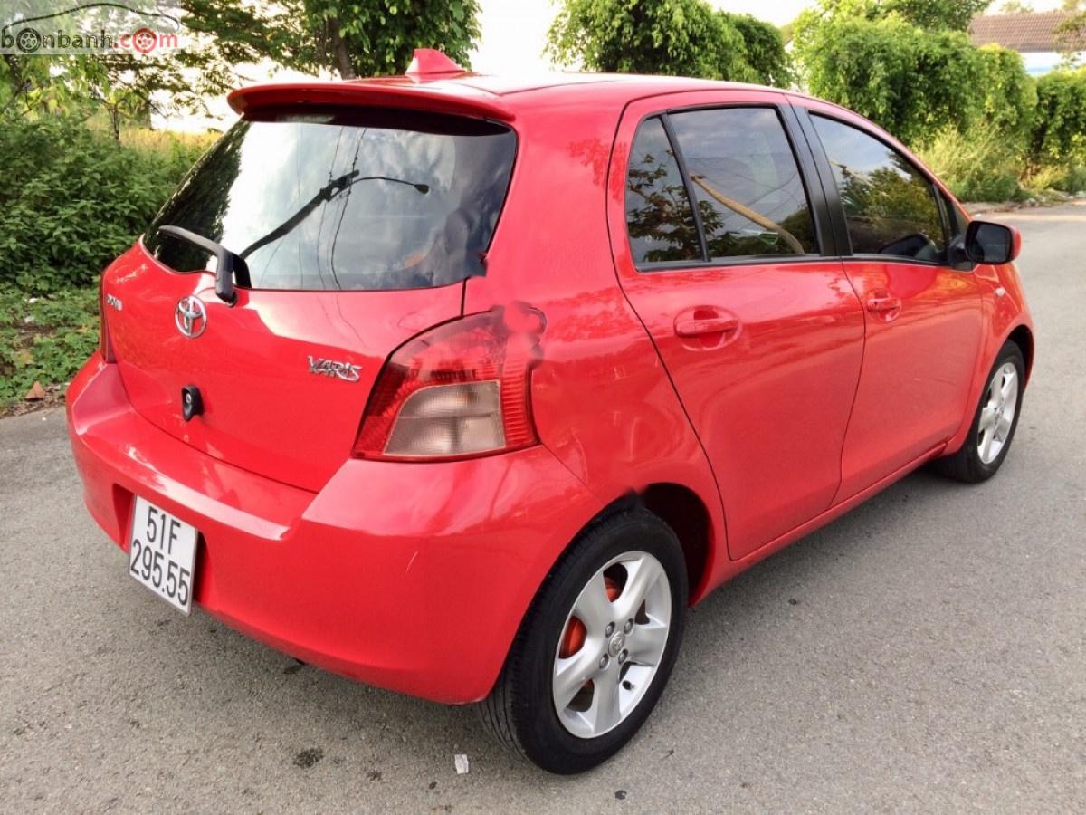 Toyota Yaris 2007 - Bán Toyota Yaris sản xuất 2007, màu đỏ, xe nhập số tự động giá cả hợp lý