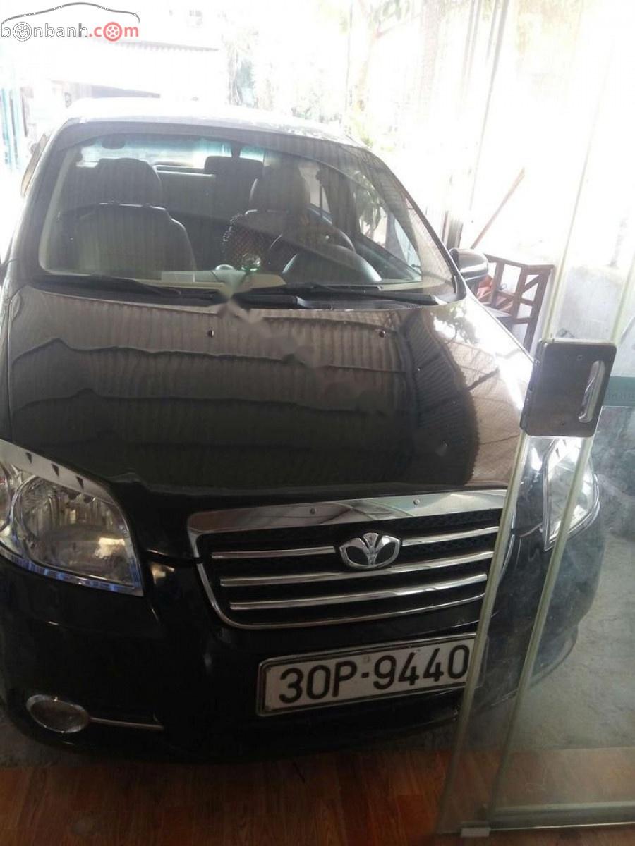 Daewoo Gentra 2009 - Bán Daewoo Gentra đời 2009, màu đen xe nguyên bản