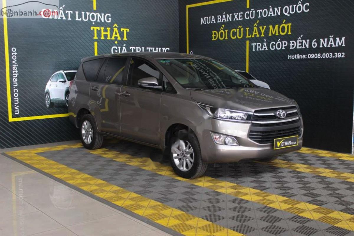 Toyota Innova   2019 - Cần bán xe Toyota Innova 2.0E sản xuất năm 2019, màu nâu