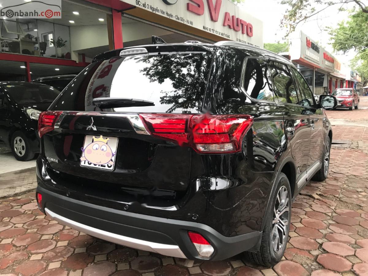 Mitsubishi Outlander   2018 - Bán xe cũ Mitsubishi Outlander 2.4 CVT 4WD 2018, màu đen