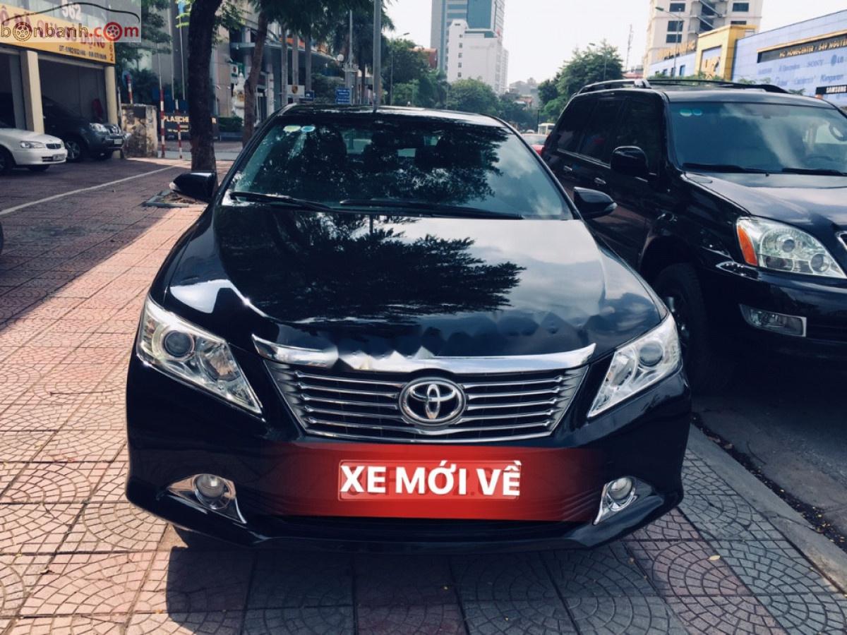 Toyota Camry   2013 - Bán xe cũ Toyota Camry 2.5Q đời 2013, màu đen