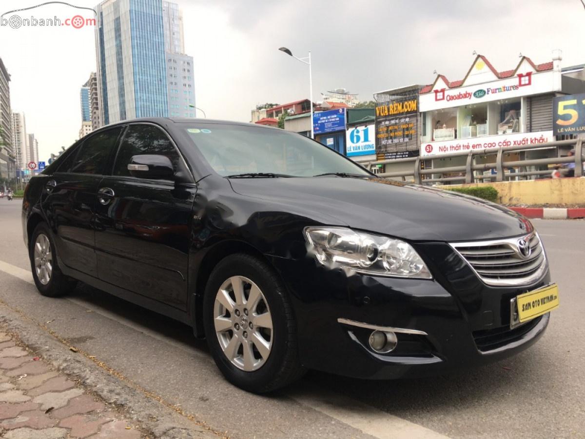 Toyota Camry   2009 - Bán xe cũ Toyota Camry 2.4G đời 2009, màu đen