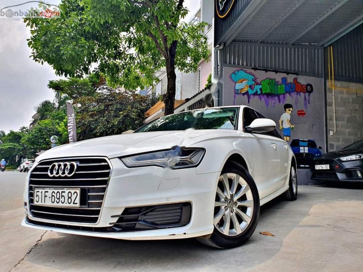 Audi A6   2016 - Bán Audi A6 2.0 TFSI sản xuất năm 2016, màu trắng, nhập khẩu