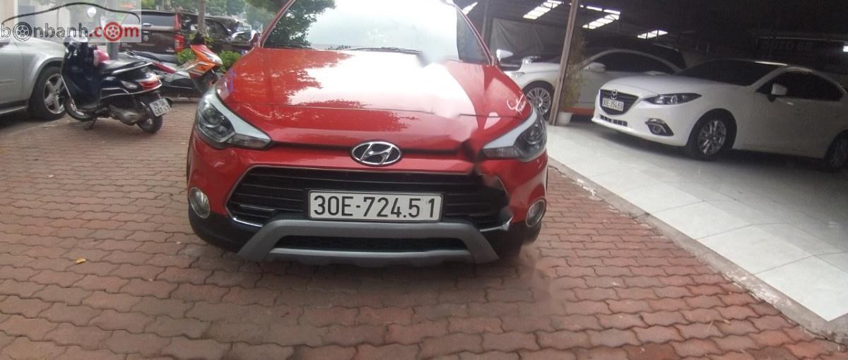 Hyundai i20   2017 - Bán Hyundai i20 1.4 AT năm sản xuất 2017, màu đỏ, nhập khẩu 