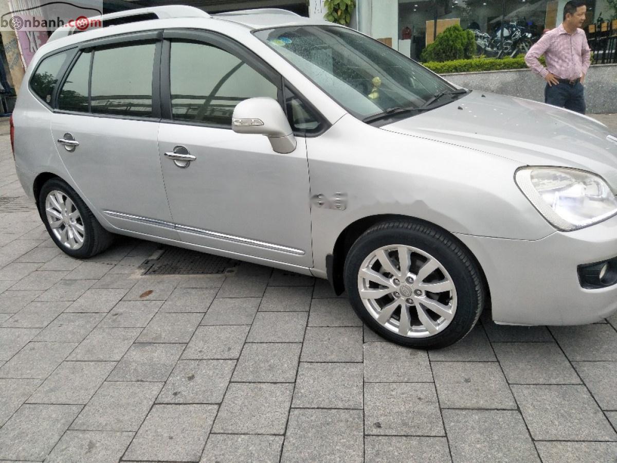 Kia Carens   2011 - Bán ô tô Kia Carens SXAT năm 2011, màu bạc, số tự động