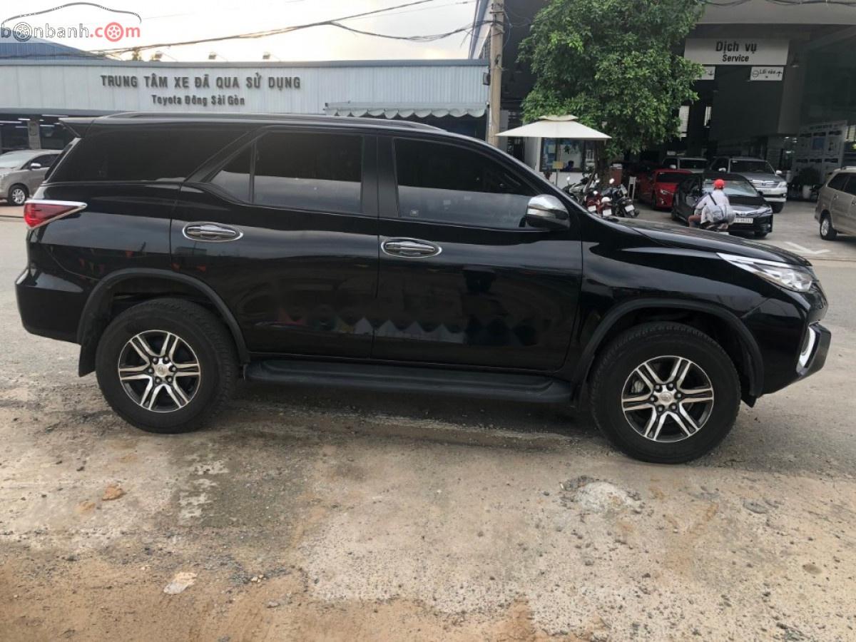 Toyota Fortuner 2.7V 4x2 AT 2017 - Cần bán xe Toyota Fortuner 2.7V 4x2 AT đời 2017, màu đen, nhập khẩu nguyên chiếc