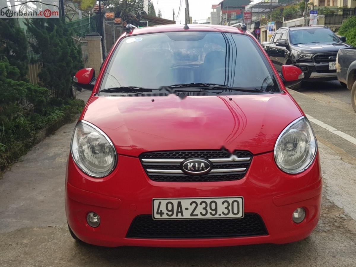 Kia Morning EX 2010 - Cần bán xe Kia Morning EX năm sản xuất 2010, màu đỏ còn mới, 195 triệu