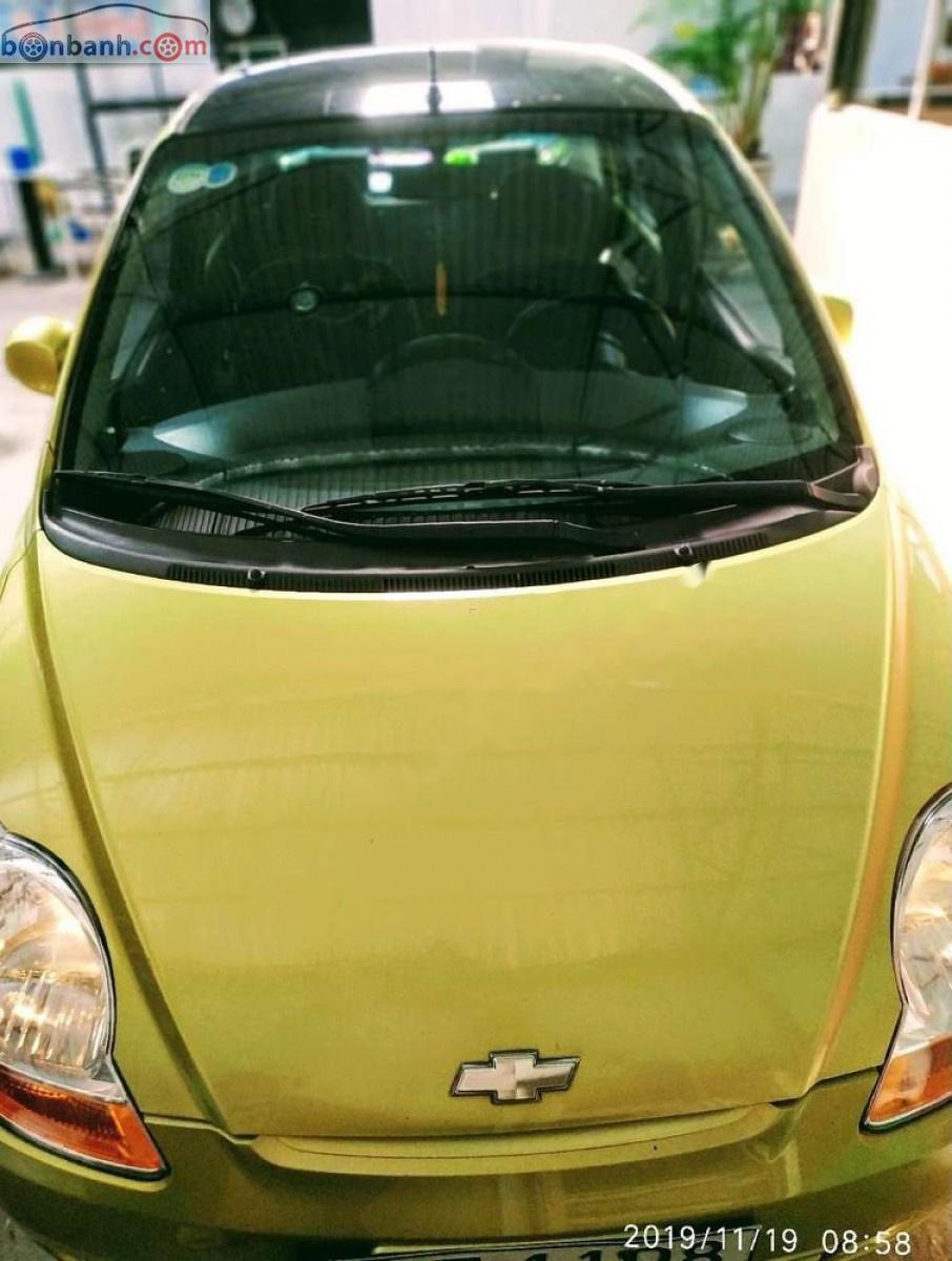 Chevrolet Spark 2009 - Cần bán xe Chevrolet Spark đời 2009, màu xanh lục, số sàn