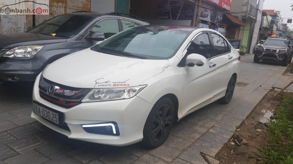 Honda City   2014 - Cần bán xe cũ Honda City CVT năm 2014, màu trắng