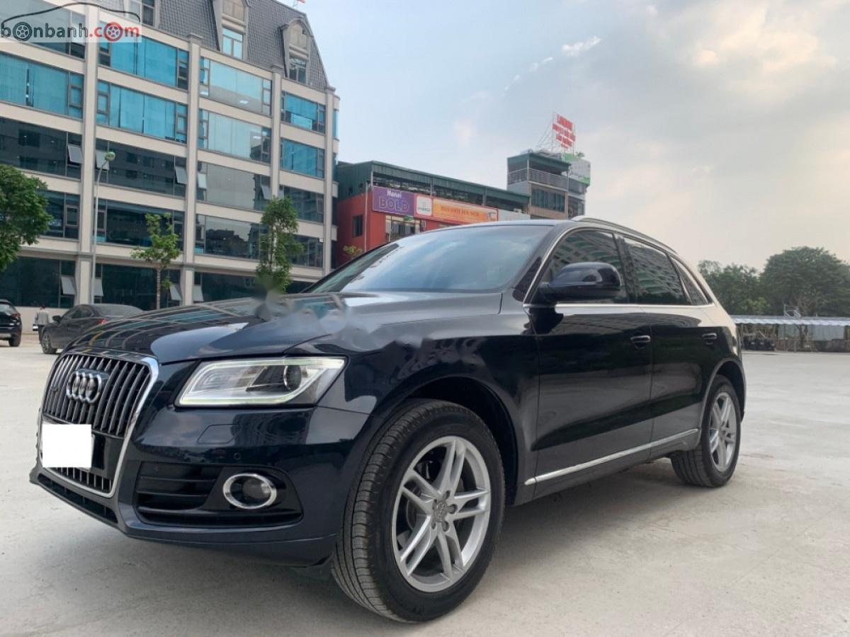 Audi Q5 2014 - Bán xe Audi Q5 2.0 AT năm 2014, màu xanh lam, nhập khẩu  