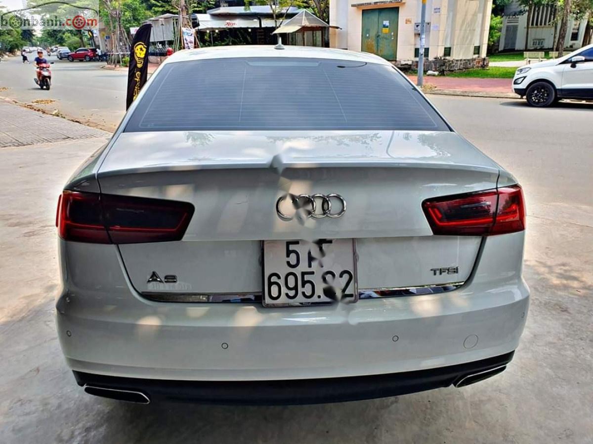 Audi A6   2016 - Bán Audi A6 2.0 TFSI sản xuất năm 2016, màu trắng, nhập khẩu