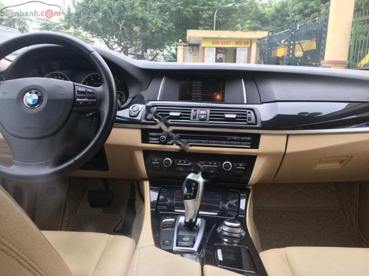 BMW 5 Series   2014 - Bán BMW 520i sản xuất 2014, màu trắng, nhập khẩu  