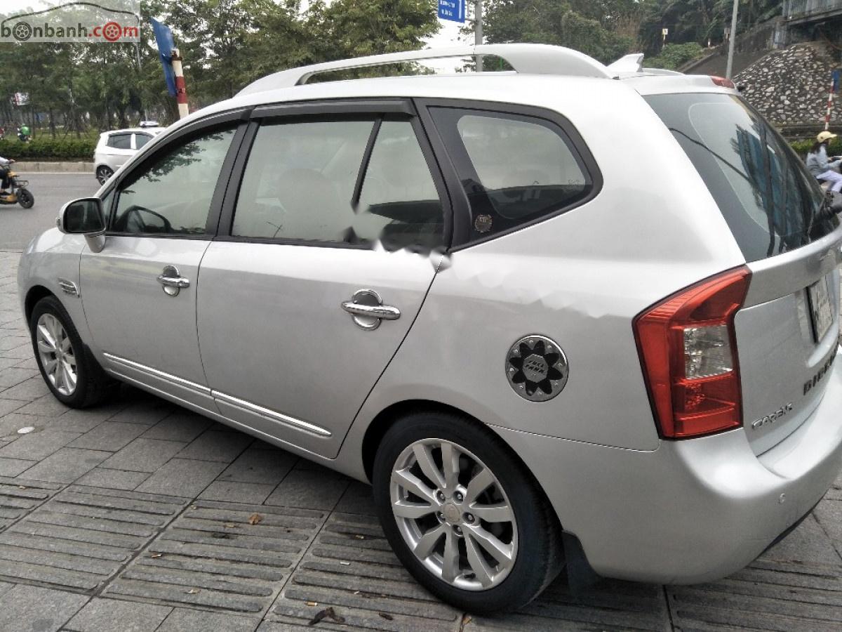 Kia Carens   2011 - Bán ô tô Kia Carens SXAT năm 2011, màu bạc, số tự động