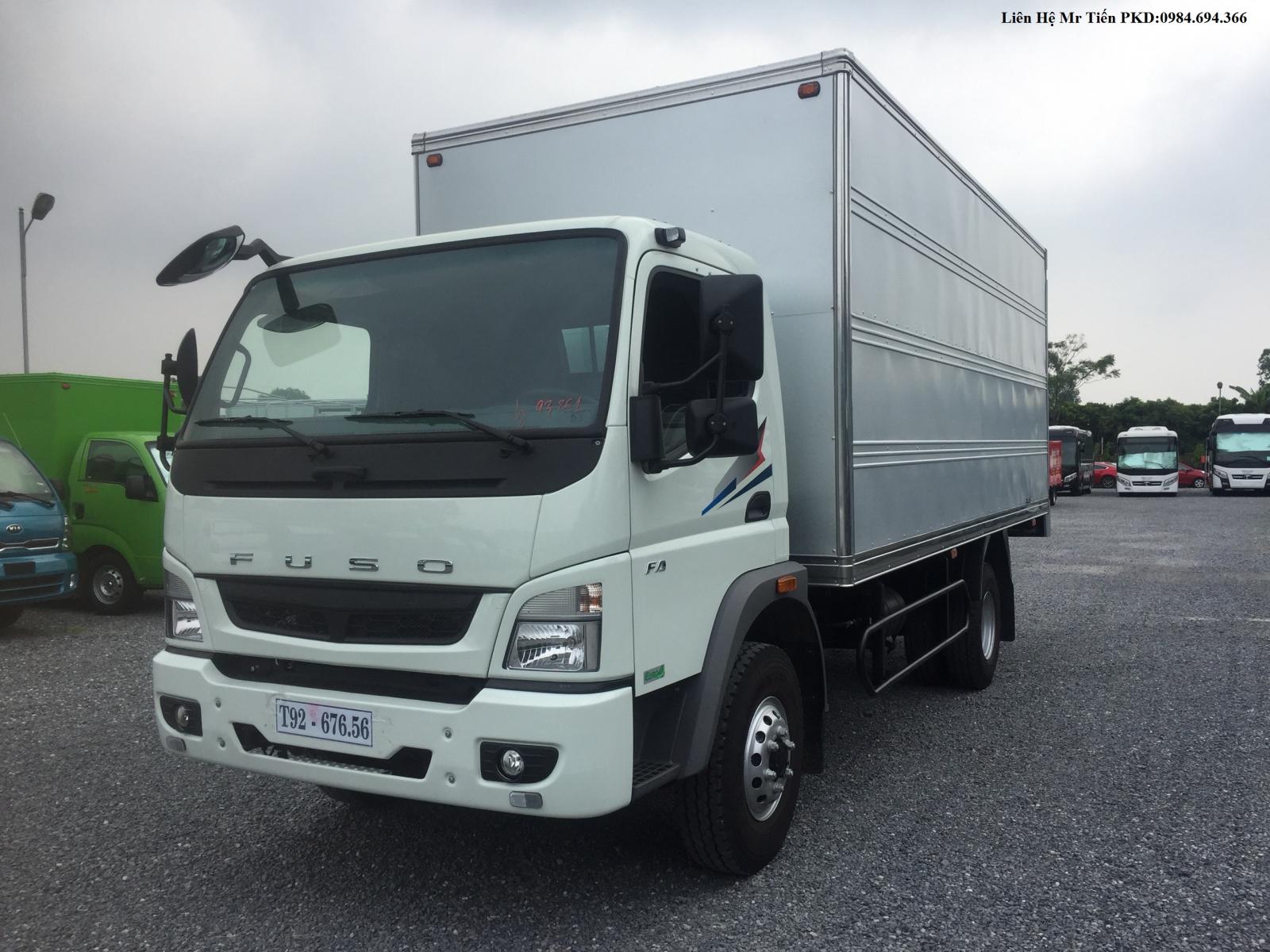 Mitsubishi Canter 10.4 2019 - Cần bán xe tải Mitsubishi Nhật Bản, tải 5 tấn thùng dài 5.28m, đóng thùng đủ các loại, hỗ trợ trả góp