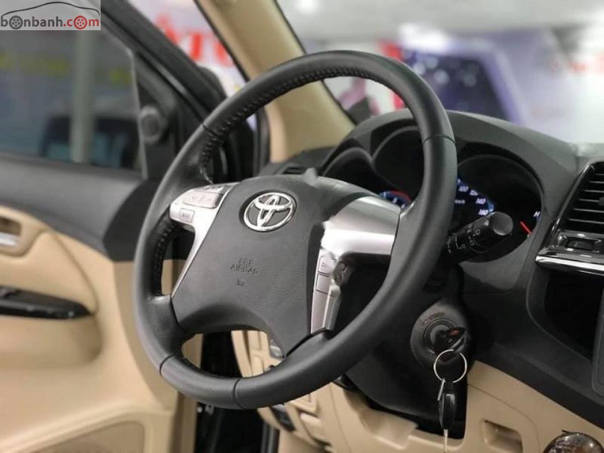 Toyota Fortuner   2014 - Bán Toyota Fortuner 2.5G năm 2014, màu đen, 735tr