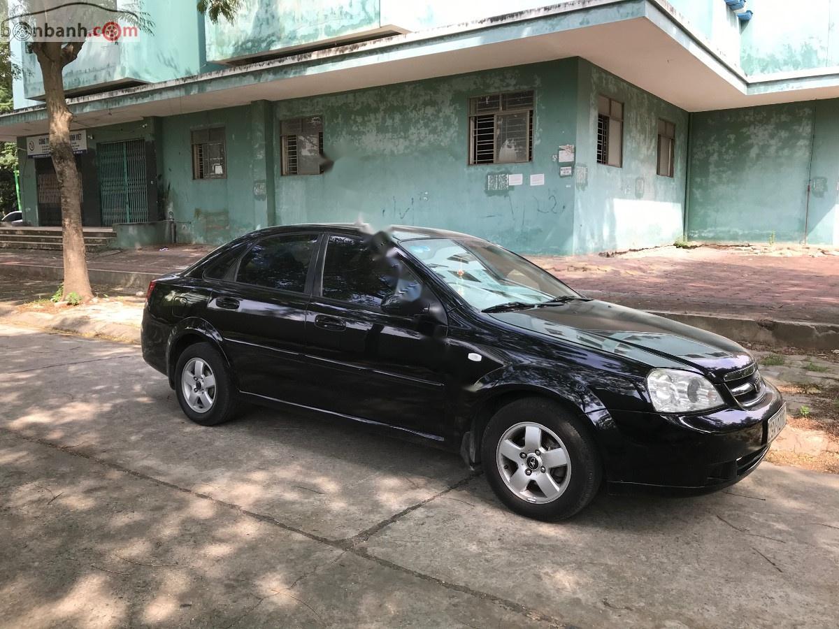 Daewoo Lacetti 2011 - Cần bán Daewoo Lacetti sản xuất năm 2011, màu đen còn mới