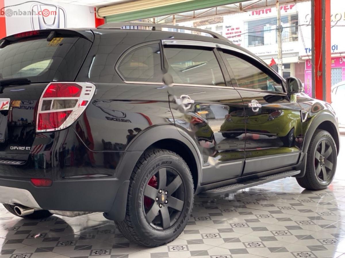 Chevrolet Captiva LT 2.4 MT 2007 - Bán Chevrolet Captiva LT 2.4 MT 2007, màu đen xe gia đình, giá chỉ 250 triệu