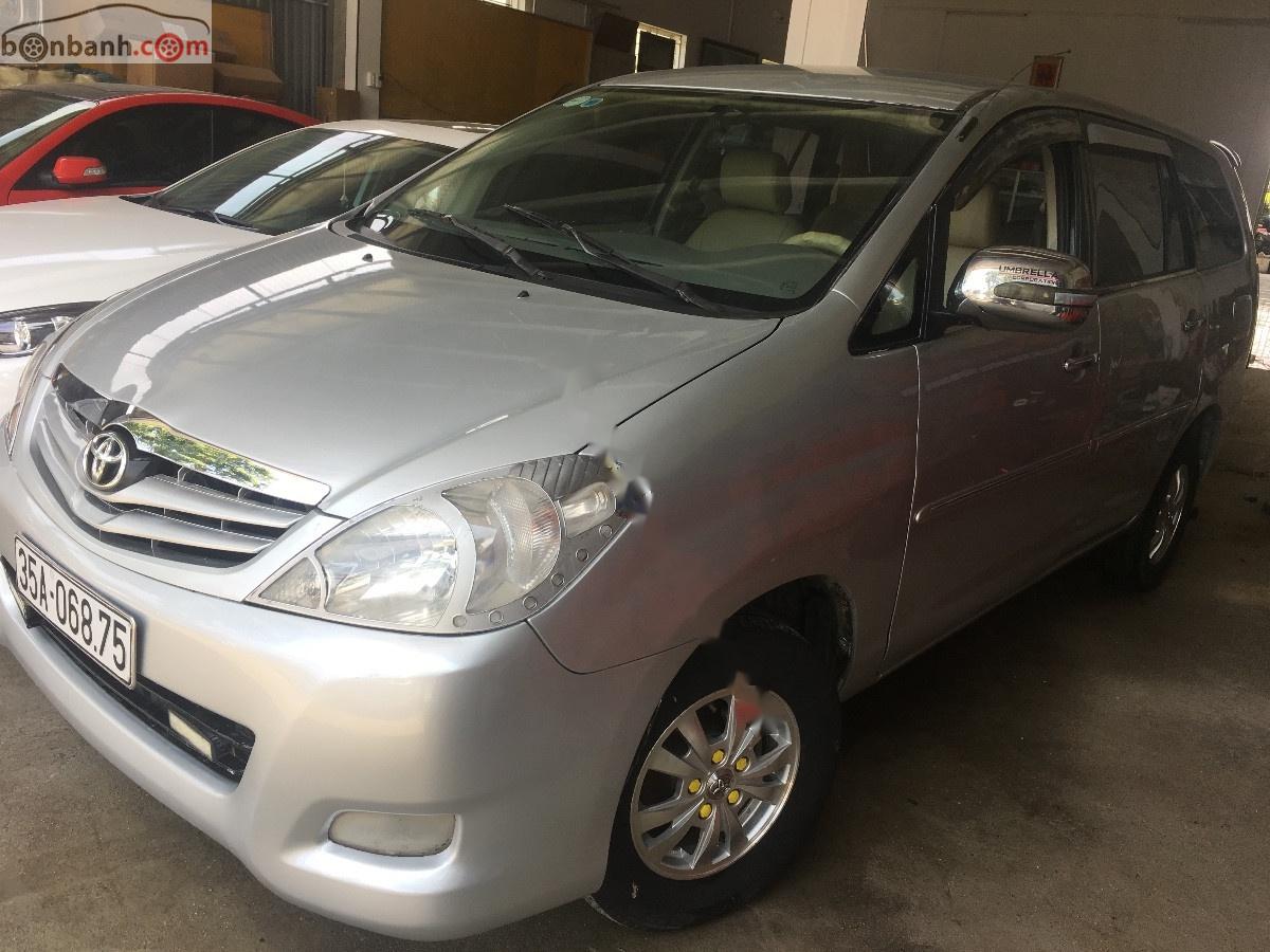 Toyota Innova 2007 - Bán xe Toyota Innova đời 2007, màu bạc xe nguyên bản