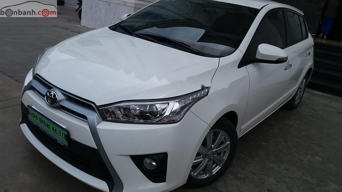 Toyota Yaris G 2018 - Cần bán xe Toyota Yaris G sản xuất 2018, màu trắng, xe nhập chính chủ, giá tốt