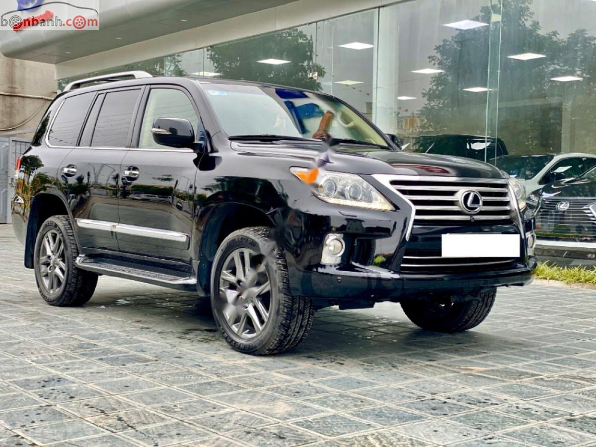 Lexus LX 570 2012 - Bán Lexus LX 570 đời 2012, màu đen, nhập khẩu