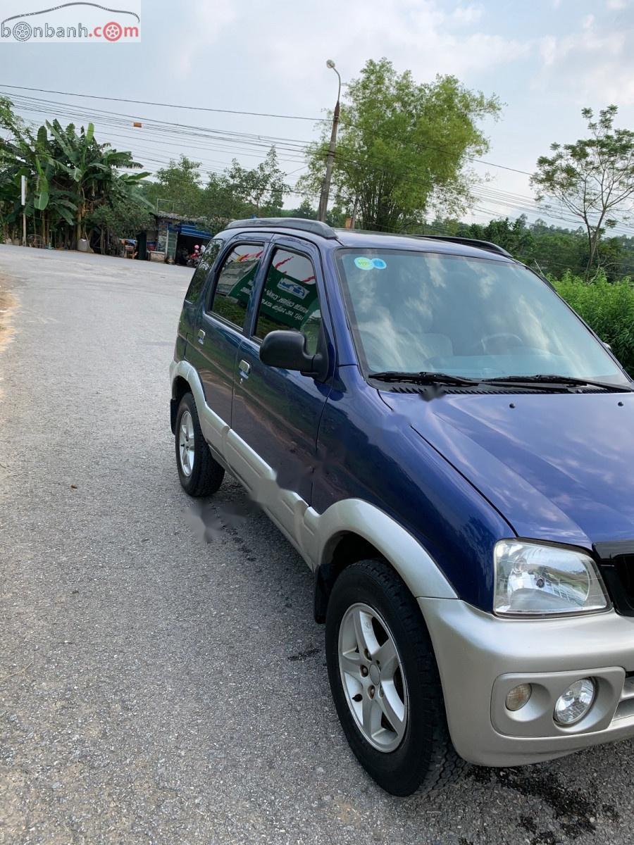 Daihatsu Terios 2003 - Bán xe Daihatsu Terios đời 2003, màu xanh lam xe nguyên bản