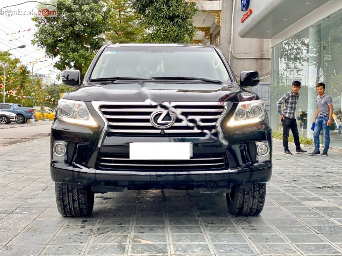 Lexus LX 570 2012 - Bán Lexus LX 570 đời 2012, màu đen, nhập khẩu