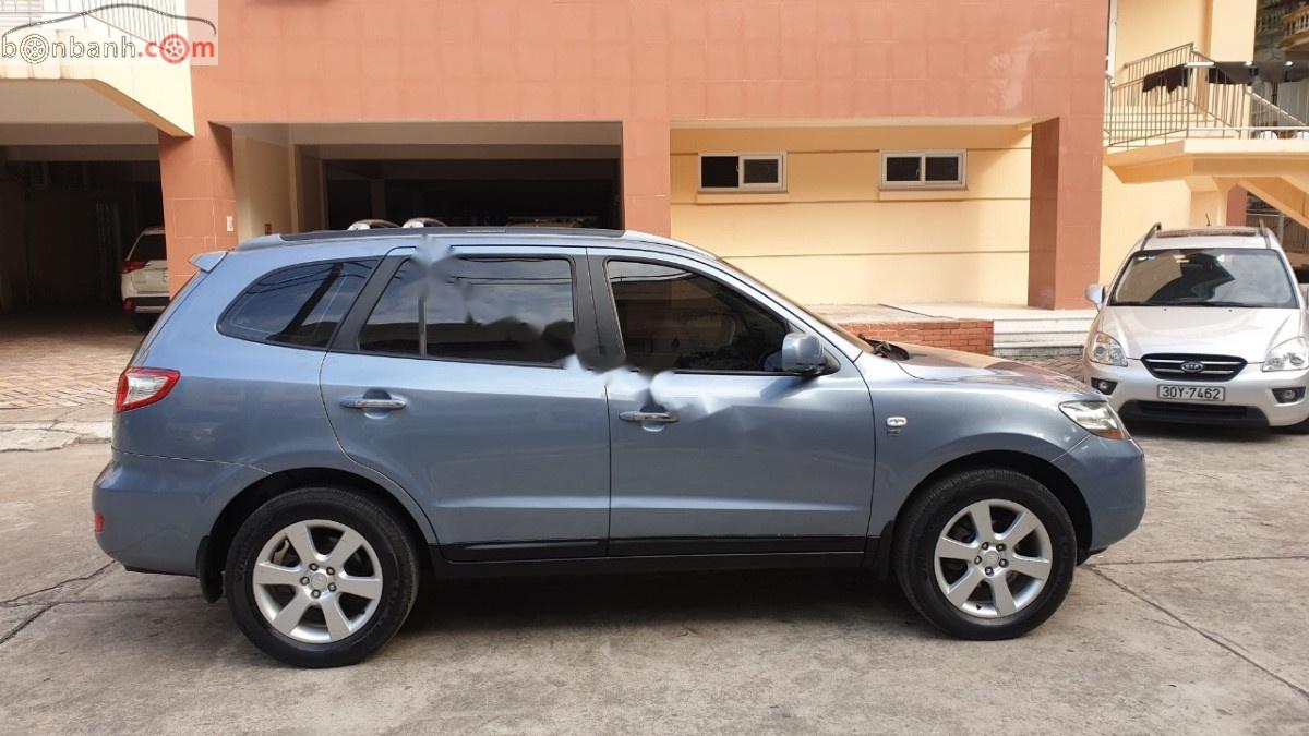 Hyundai Santa Fe MLX 2.2L 2006 - Bán xe Hyundai Santa Fe MLX 2.2L đời 2006, màu xanh lam, nhập khẩu