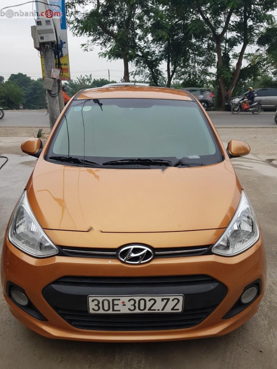 Hyundai Grand i10    1.2 AT 2015 - Bán Hyundai Grand i10 1.2 AT sản xuất 2015, nhập khẩu nguyên chiếc đẹp như mới