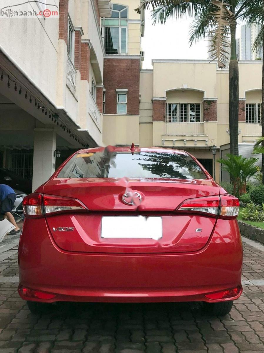 Toyota Vios   2019 - Bán Toyota Vios 1.5E CVT năm 2019, màu đỏ, xe gia đình, giá tốt