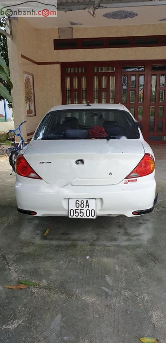 Kia Spectra   2003 - Bán Kia Spectra 1.6 MT năm 2003, màu trắng, xe gia đình