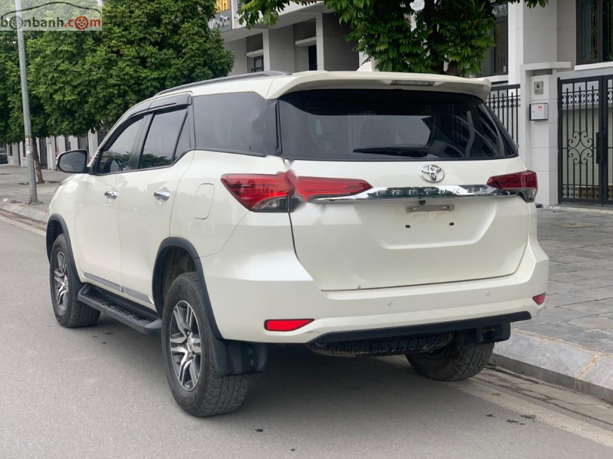 Toyota Fortuner   2017 - Bán Toyota Fortuner 2.7V 4x2 AT 2017, màu trắng, nhập khẩu